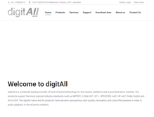 Tablet Screenshot of digitall.net.au